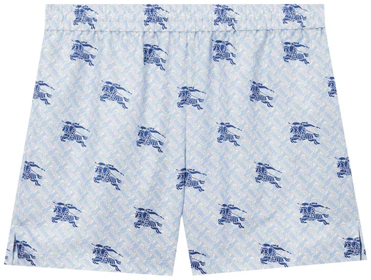 Burberry EKD TB Monogram Shorts Blue