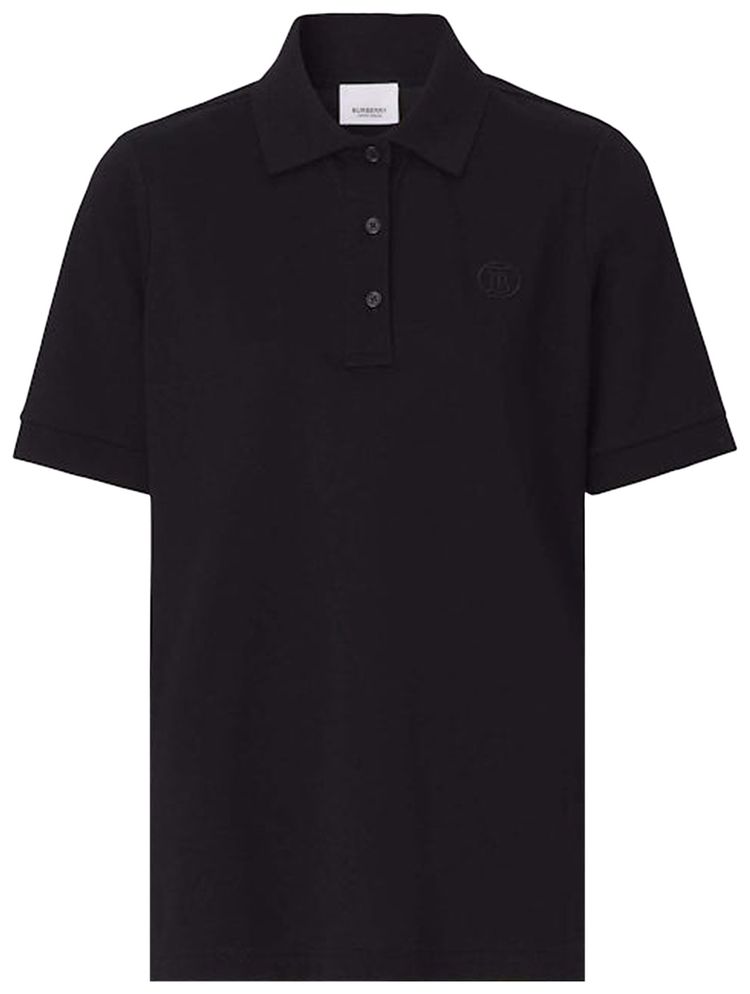 Burberry TB Monogram Polo Black