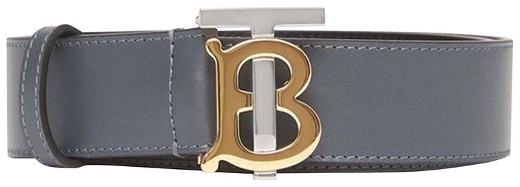 Burberry TB Monogram Belt GreySilverGold
