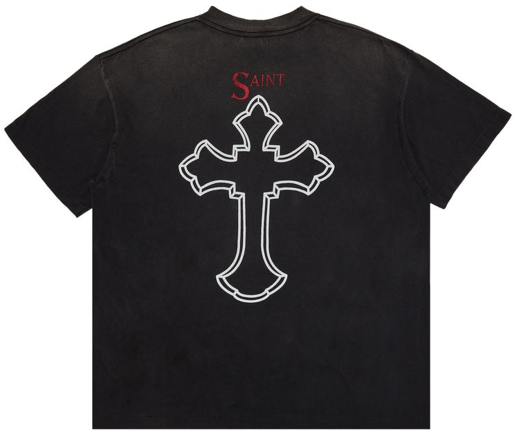 SAINT Mxxxxxx 2Pac Short Sleeve Tee Black