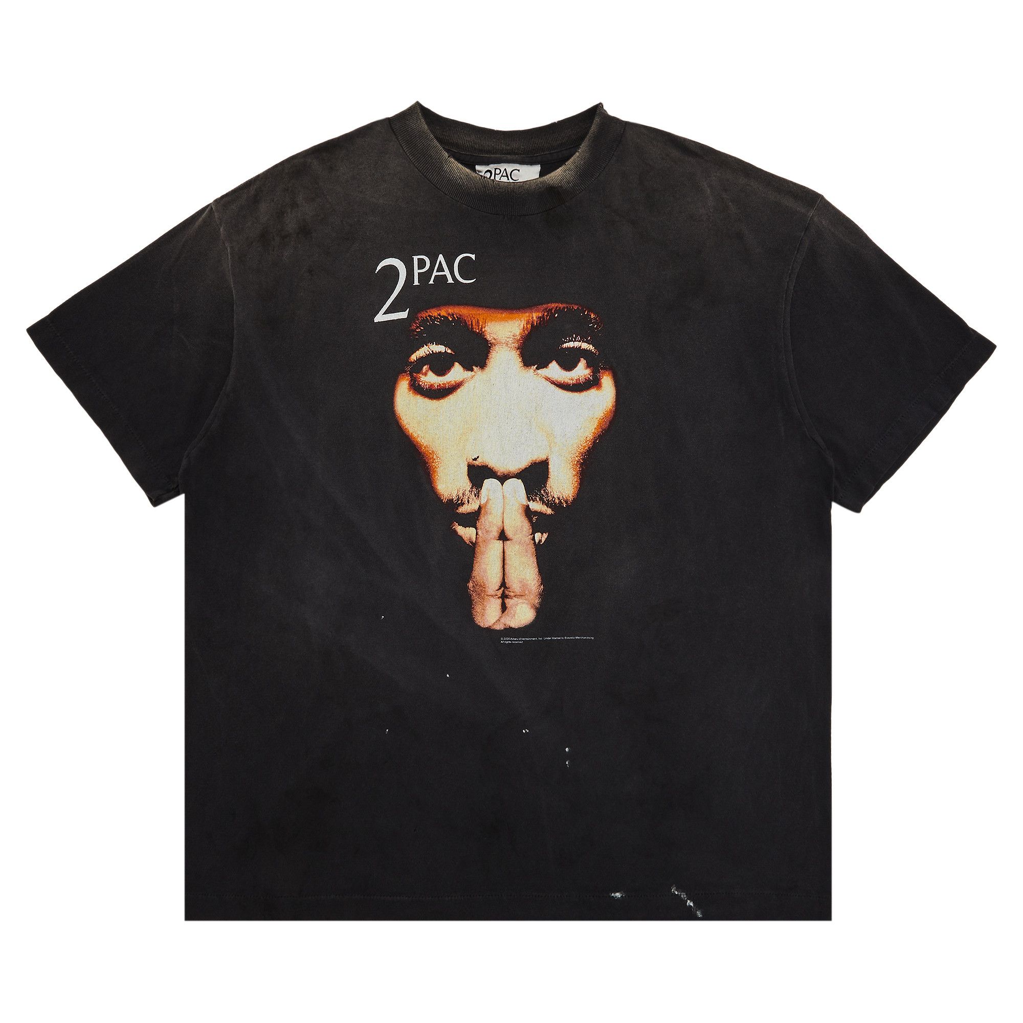 Buy SAINT Mxxxxxx 2Pac Short-Sleeve Tee 'Black' - SM HR8 0000 C14
