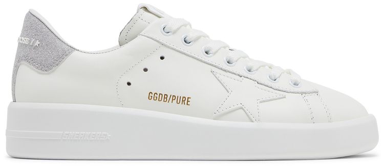 Golden Goose Wmns Purestar White Silver