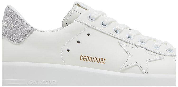 Golden Goose Wmns Purestar White Silver