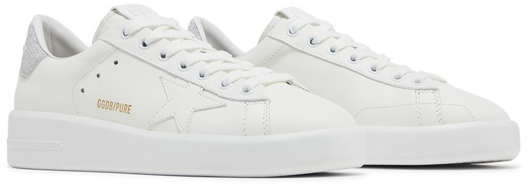 Golden Goose Wmns Purestar White Silver