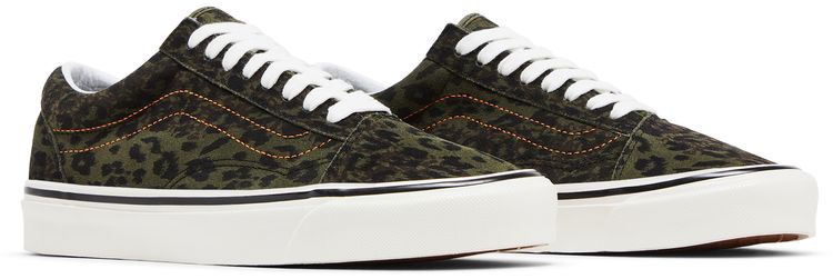 Vans Old Skool 36 DX Anaheim Factory   Leopard Camo