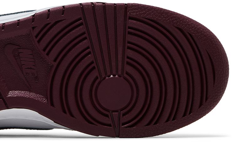 Nike Dunk Low White Night Maroon