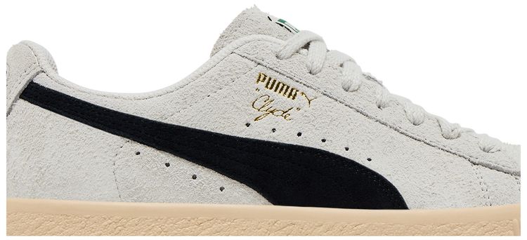 Puma Clyde Hairy Suede   Sedate Grey