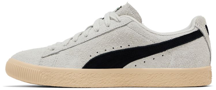Puma Clyde Hairy Suede   Sedate Grey