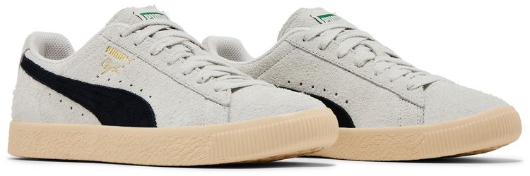 Puma Clyde Hairy Suede   Sedate Grey