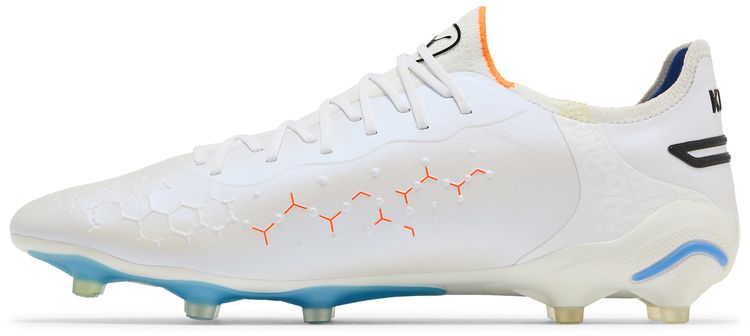 Puma King Ultimate FG AG White Blue Glimmer
