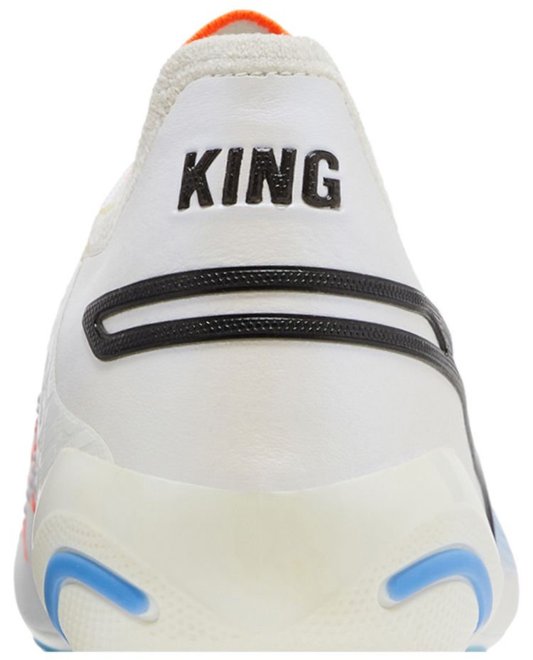 Puma King Ultimate FG AG White Blue Glimmer