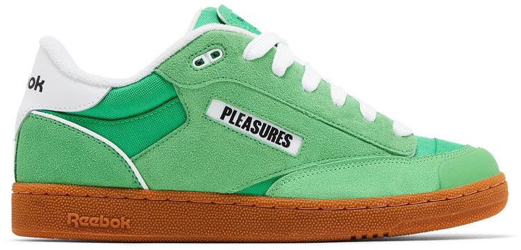 Pleasures x Reebok Club C Bulc Sport Green Gum
