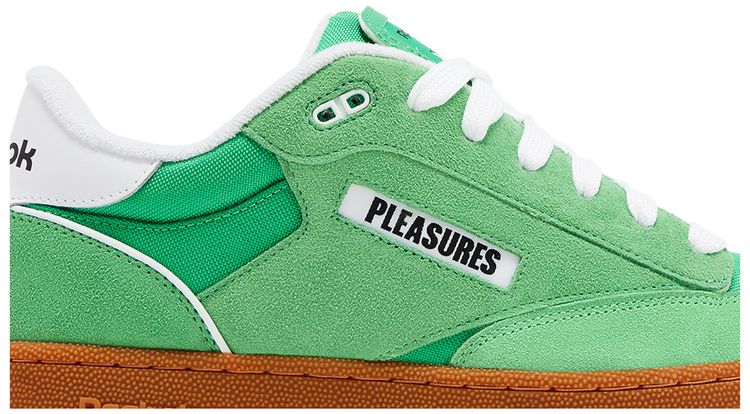 Pleasures x Reebok Club C Bulc Sport Green Gum