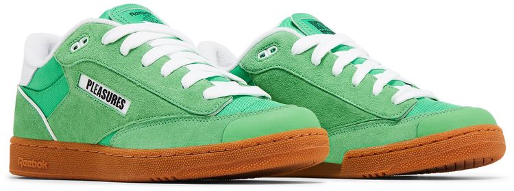 Pleasures x Reebok Club C Bulc Sport Green Gum