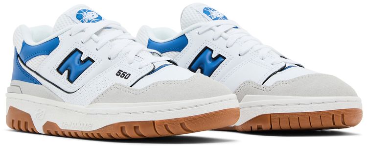 New Balance 550 Big Kid Brighton Grey Blue Agate
