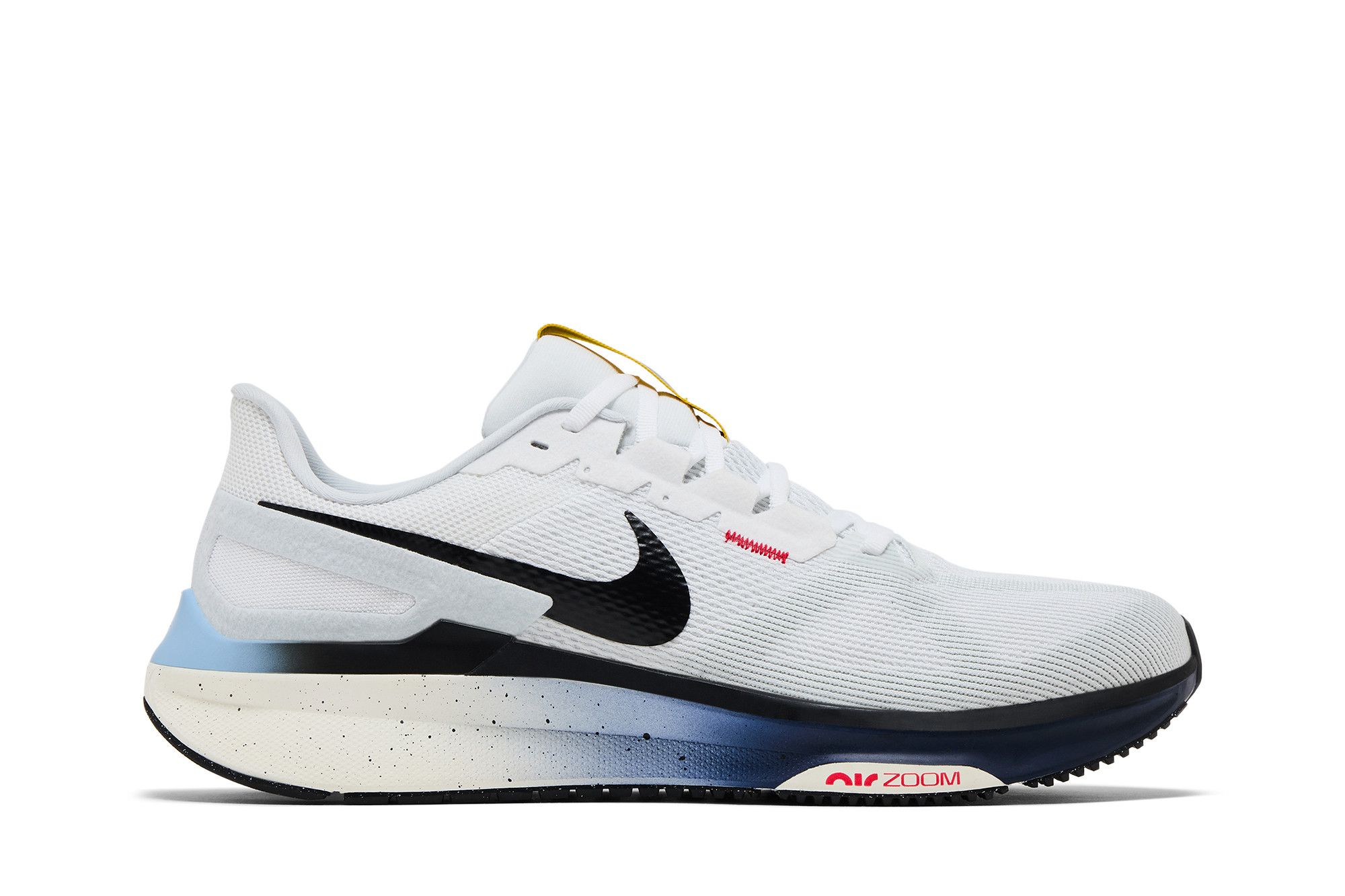 Buy Nike Air Zoom Structure 25 'White Navy Speed Yellow' - HJ9076