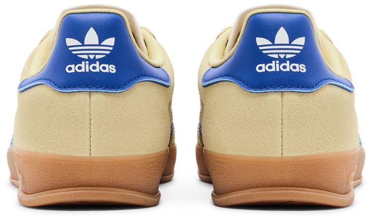 Adidas Gazelle Indoor Powder Yellow Royal Blue