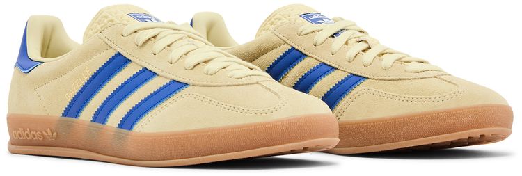 Adidas Gazelle Indoor Powder Yellow Royal Blue