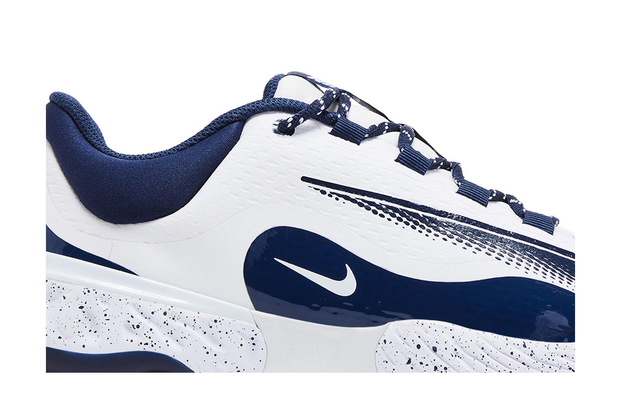 Buy Nike Alpha Huarache Elite 4 Low 'White Midnight Navy' - FD2745