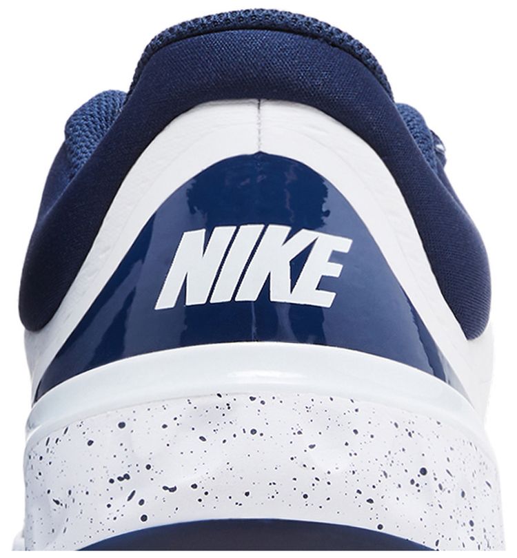 Nike Alpha Huarache Elite 4 Low White Midnight Navy