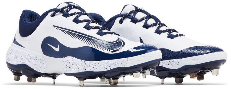 Nike Alpha Huarache Elite 4 Low White Midnight Navy