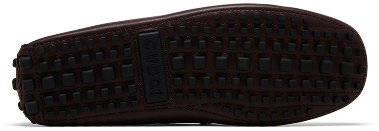 Gucci Driver Horsebit   Brown