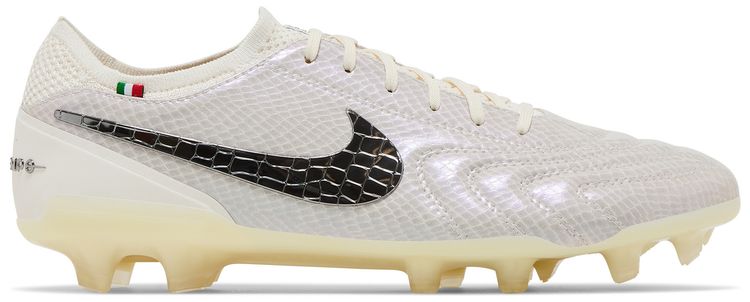 Nike Tiempo Legend 10 Elite Luxe FG Made in Italy Montebelluna White