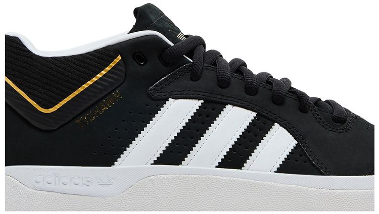 Adidas Tyshawn Black White Gold