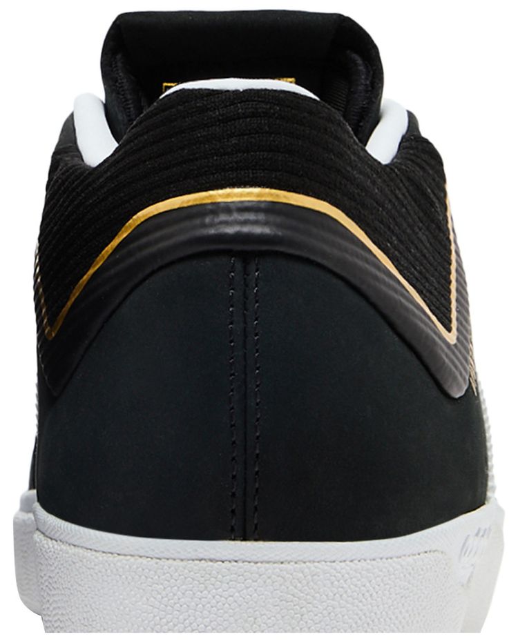 Adidas Tyshawn Black White Gold