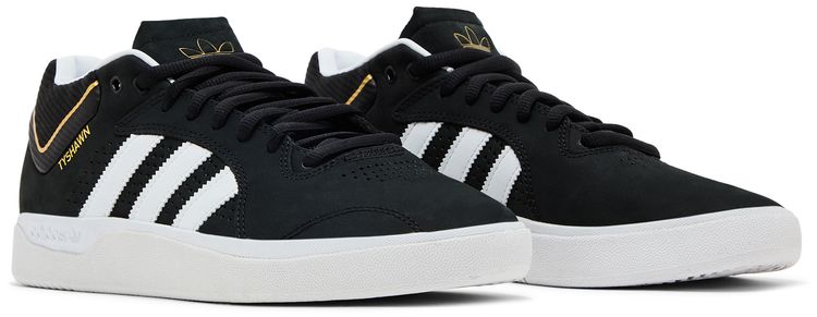 Adidas Tyshawn Black White Gold