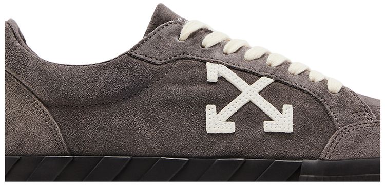 Off White Vulc Sneaker Dark Grey White