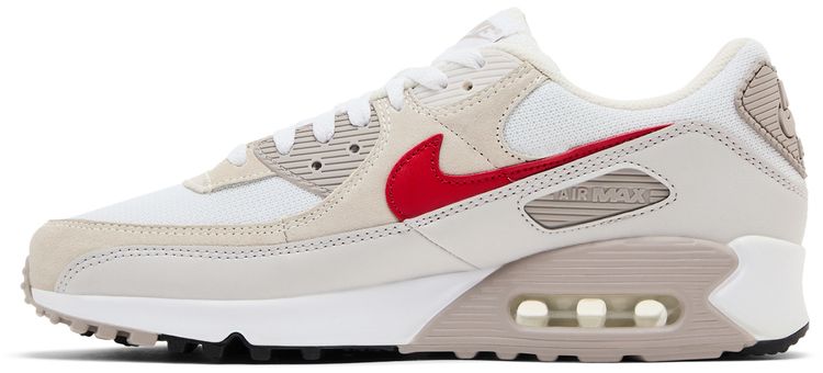 Nike Air Max 90 Summit White University Red