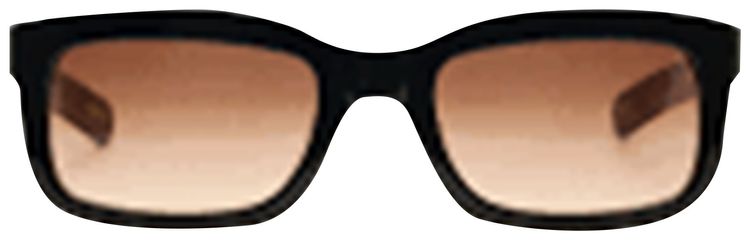 Flatlist Palmer Sunglasses Solid BlackBrown Gradient