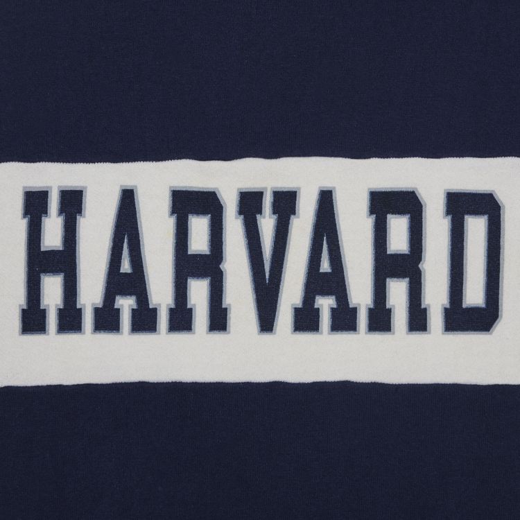 Vintage 80s Champion Harvard Crewneck Navy