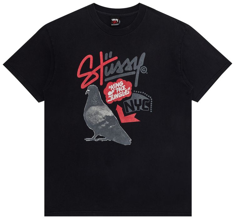 Vintage 2000s King of the Jungle Pigeon Tee Black