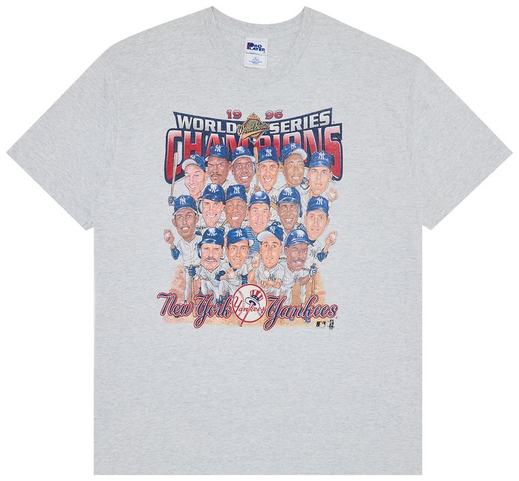 Vintage World Series New York Yankees Tee Light Grey