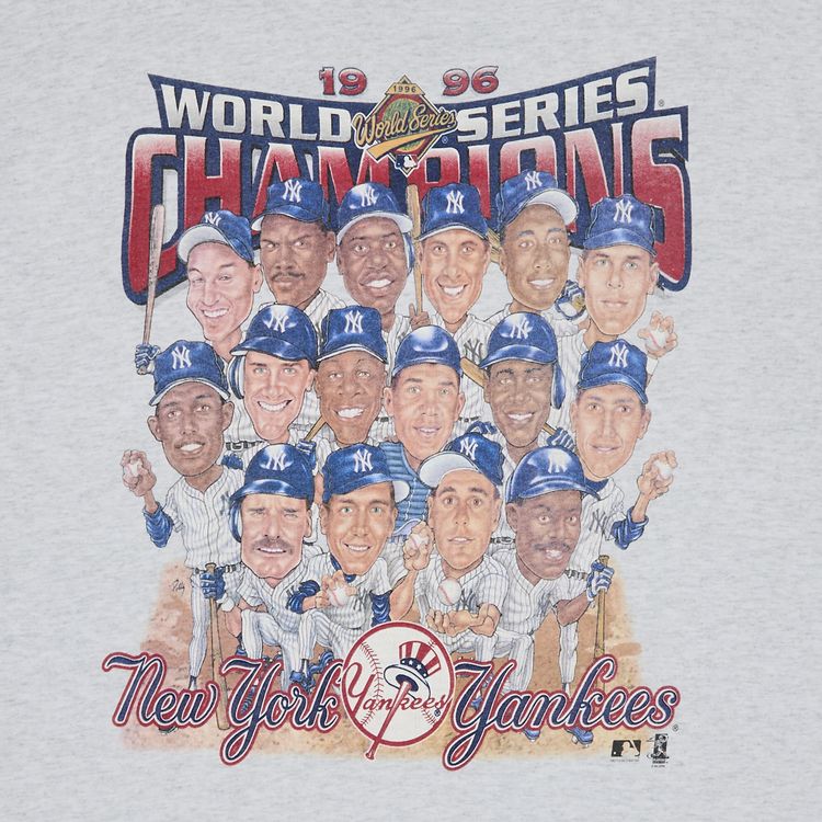 Vintage World Series New York Yankees Tee Light Grey