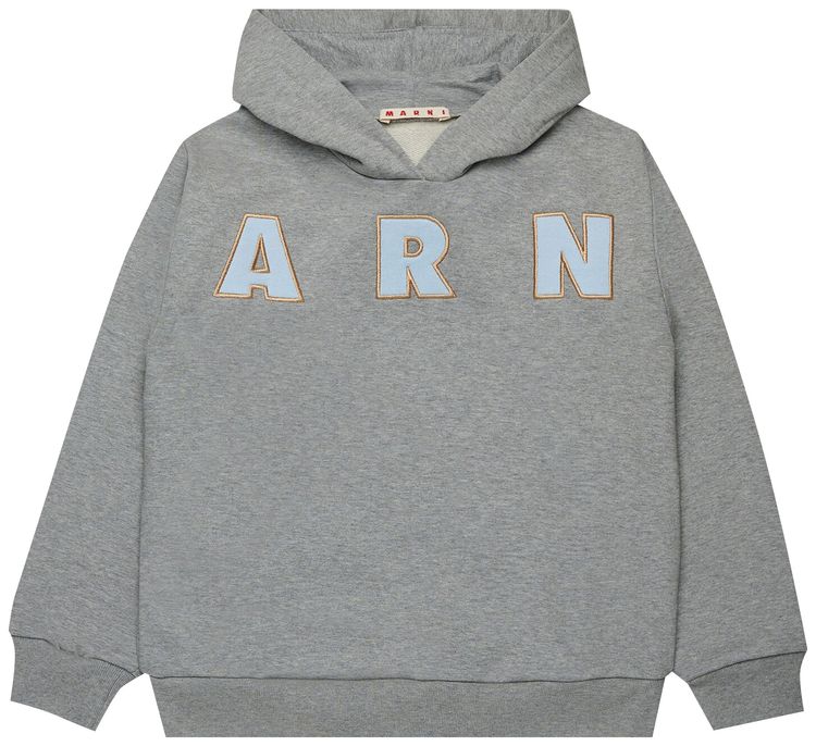 Marni Kids Unbrushed Fleece Sweatshirt Grey