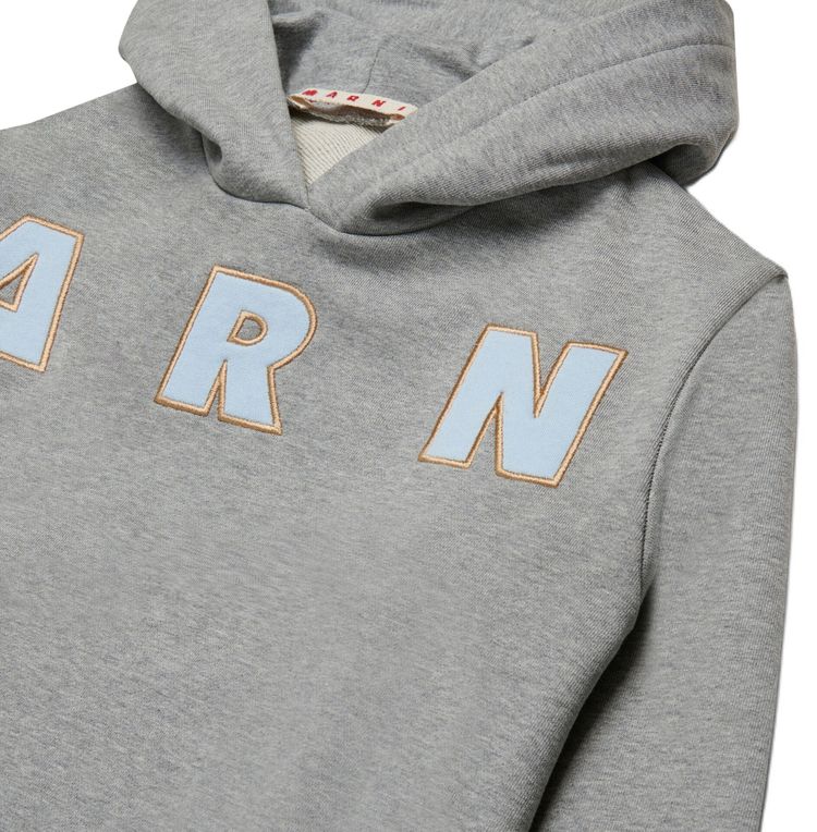 Marni Kids Unbrushed Fleece Sweatshirt Grey