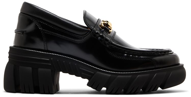 Gucci Wmns Horsebit Lug Sole Loafer Black