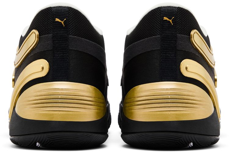 Puma TRC Blaze Court Black Metallic Gold