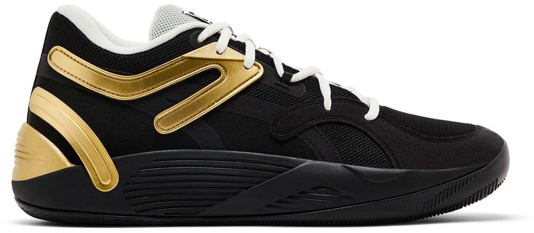 Puma TRC Blaze Court Black Metallic Gold