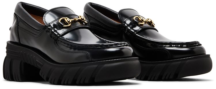 Gucci Wmns Horsebit Lug Sole Loafer Black