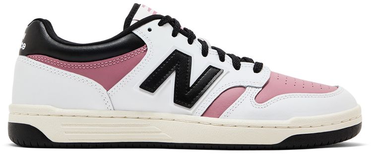 New Balance 480 White Rosewood Black