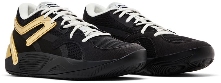 Puma TRC Blaze Court Black Metallic Gold