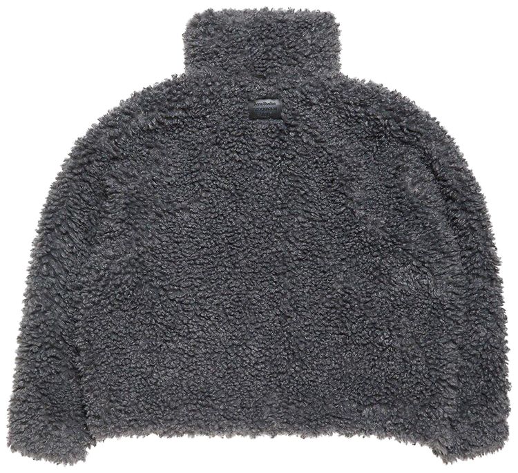 Acne Studios Fuzzy Bomber Jacket Carbon Grey