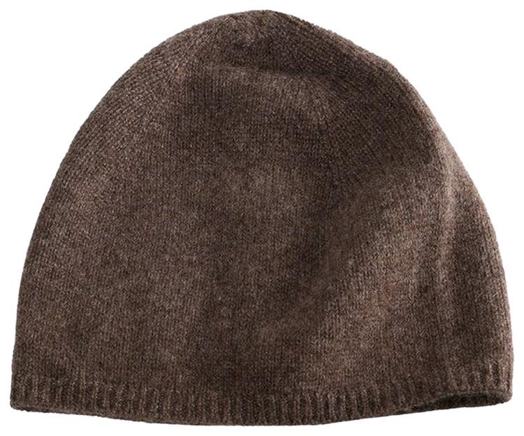 Acne Studios Fleece Beanie Walnut Brown