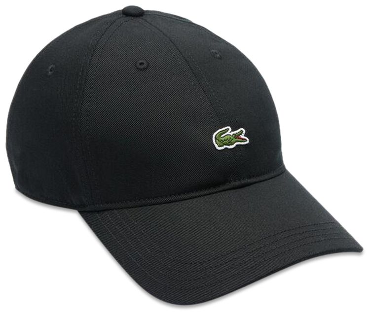 Lacoste Twill Cap Black