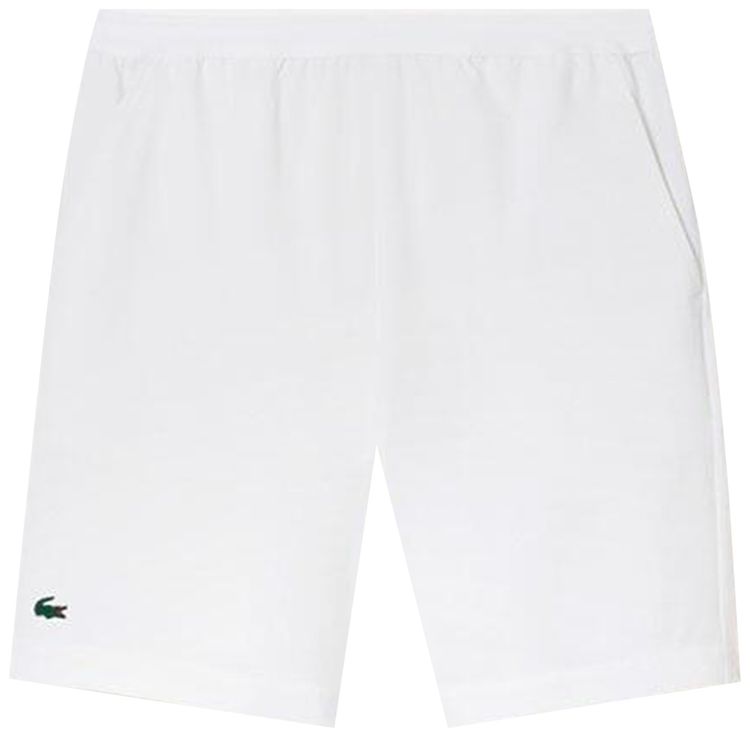 Lacoste Regular Fit Ultra Dry Sport Shorts White