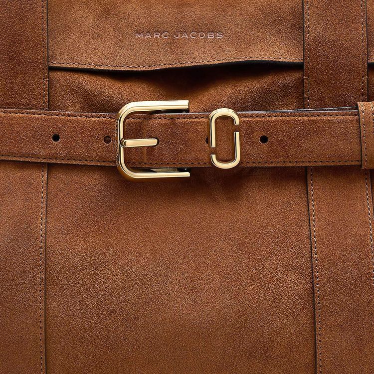 Marc Jacobs Suede Dakota Tote Bag Copper
